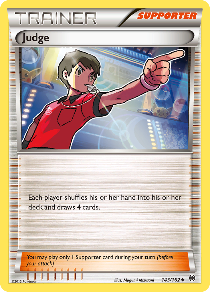 Judge – BREAKthrough 143/162 Pokémon card