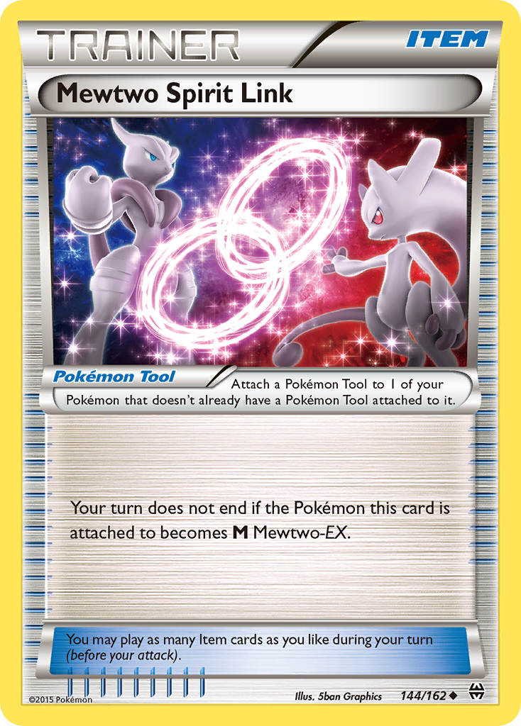 Mewtwo Spirit Link – BREAKthrough 144/162 Pokémon card