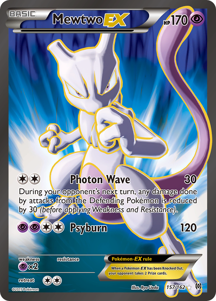 Mewtwo-EX – BREAKthrough 157/162 Pokémon card