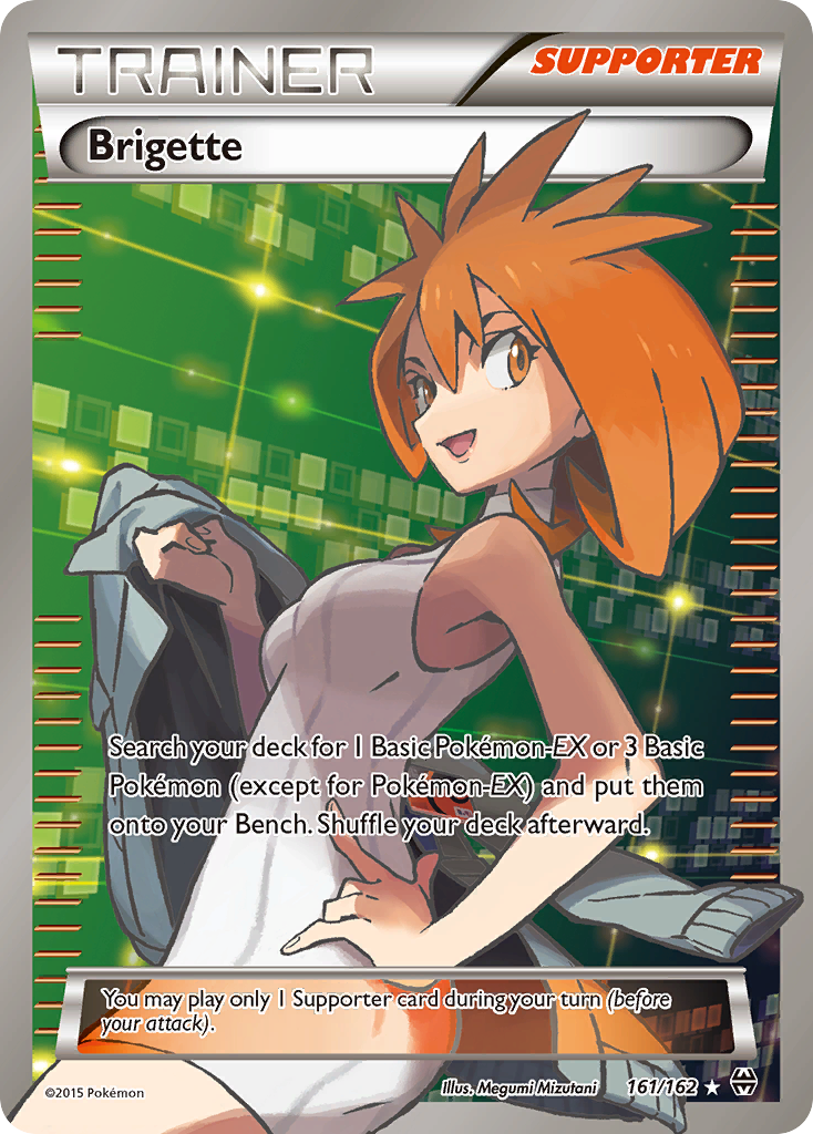 Brigette – BREAKthrough 161/162 Pokémon card