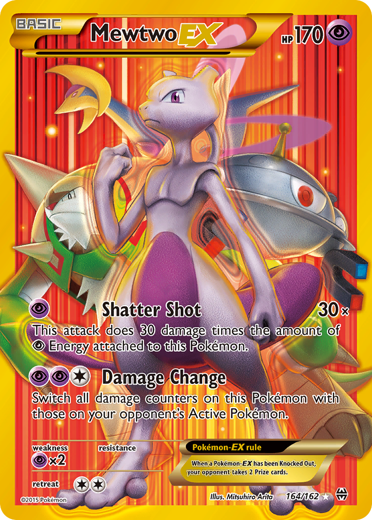 Mewtwo-EX – BREAKthrough 164/162 Pokémon card