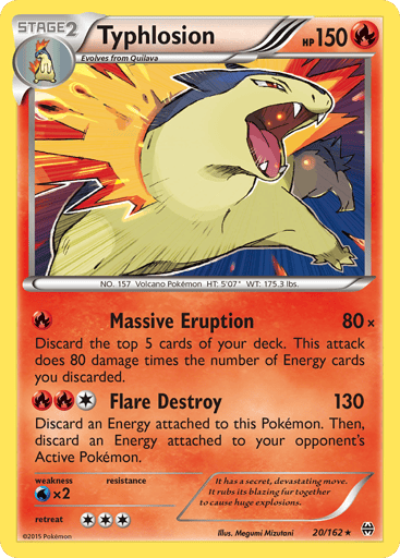 Typhlosion - BREAKthrough 20