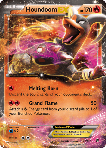 Houndoom-EX - BREAKthrough 21