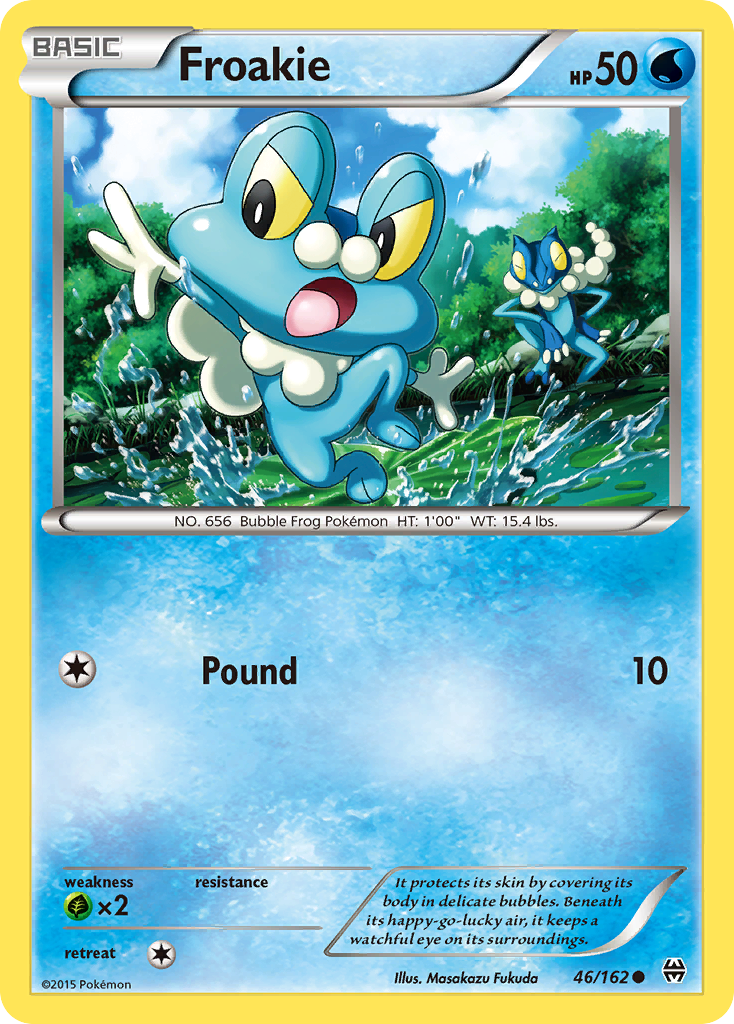 Froakie – BREAKthrough 46/162 Pokémon card