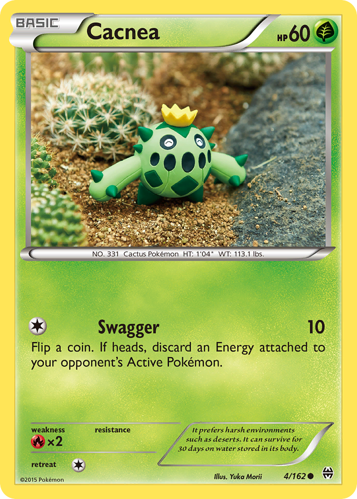 Cacnea – BREAKthrough 4/162 Pokémon card