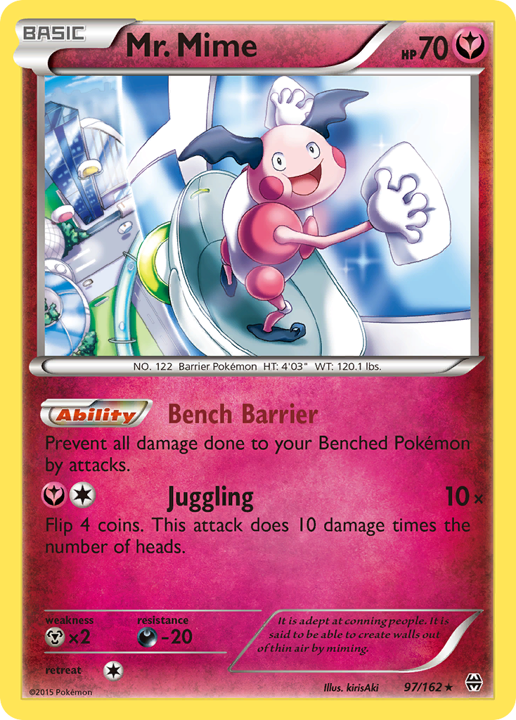 Mr. Mime – BREAKthrough 97/162 Pokémon card