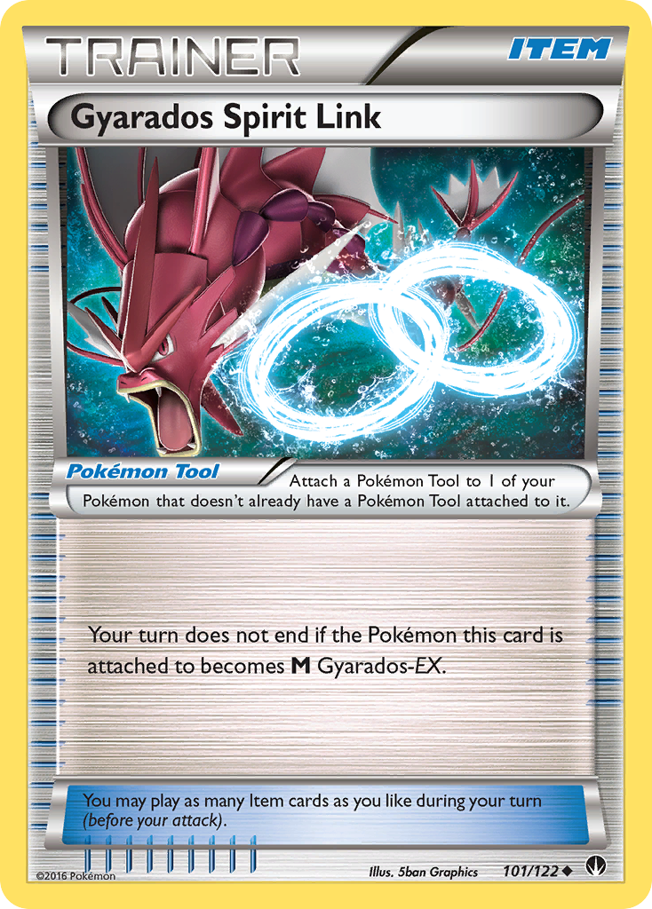 Gyarados Spirit Link – BREAKpoint 101/122 Pokémon card