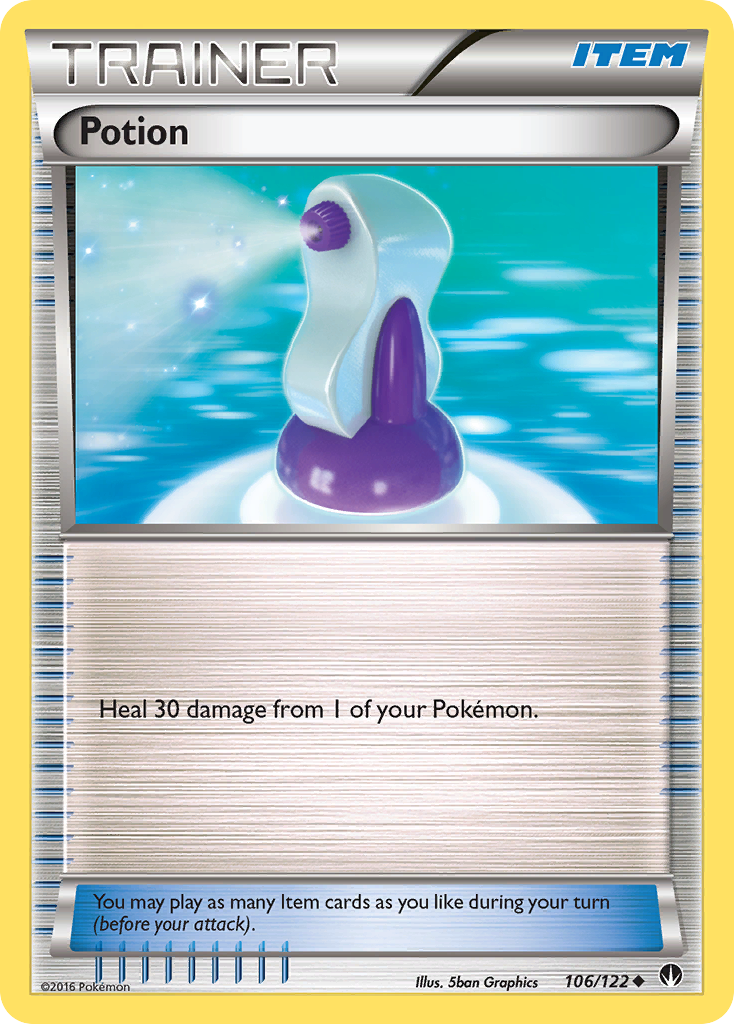 Potion – BREAKpoint 106/122 Pokémon card