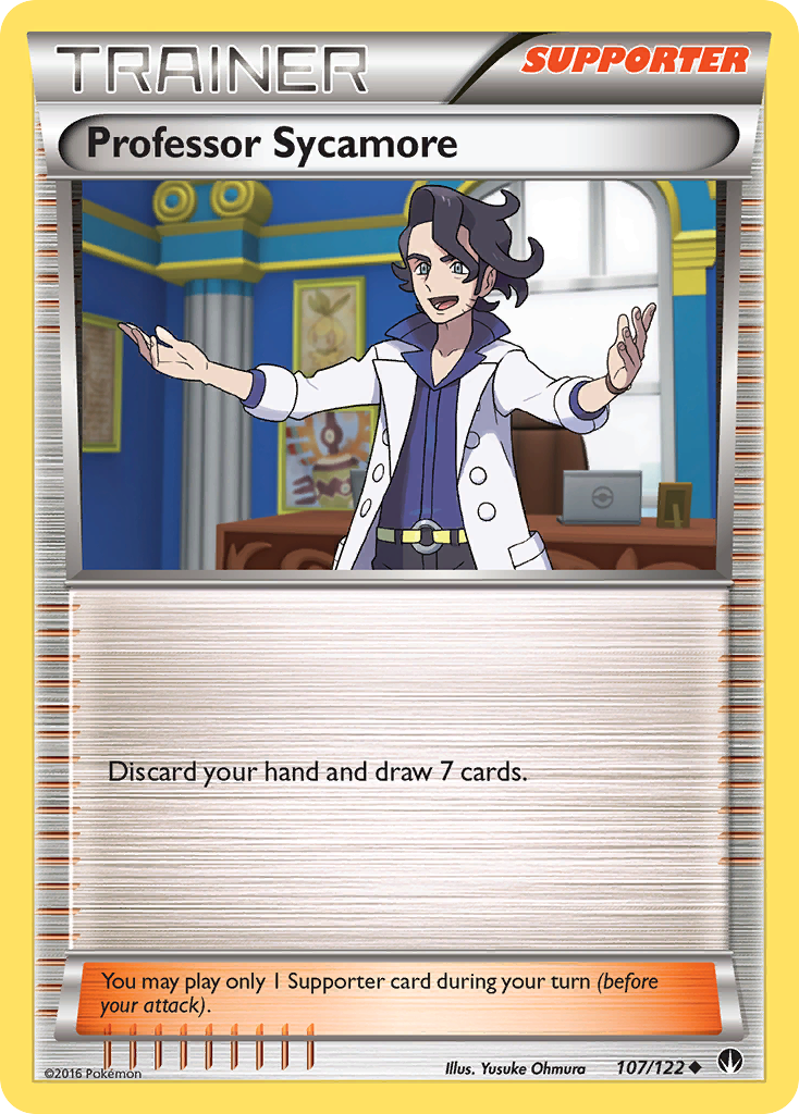 Professor Sycamore – BREAKpoint 107/122 Pokémon card
