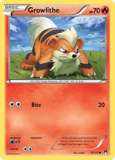 Growlithe - BREAKpoint 10