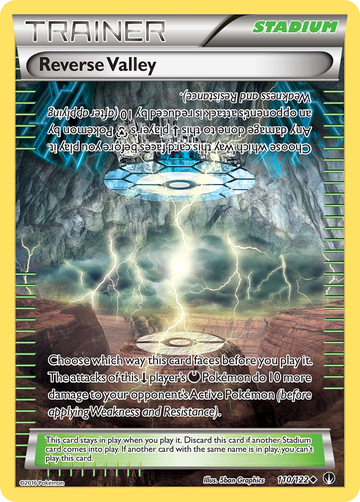 Reverse Valley – BREAKpoint 110/122 Pokémon card