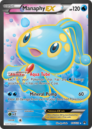Manaphy-EX - BREAKpoint 116