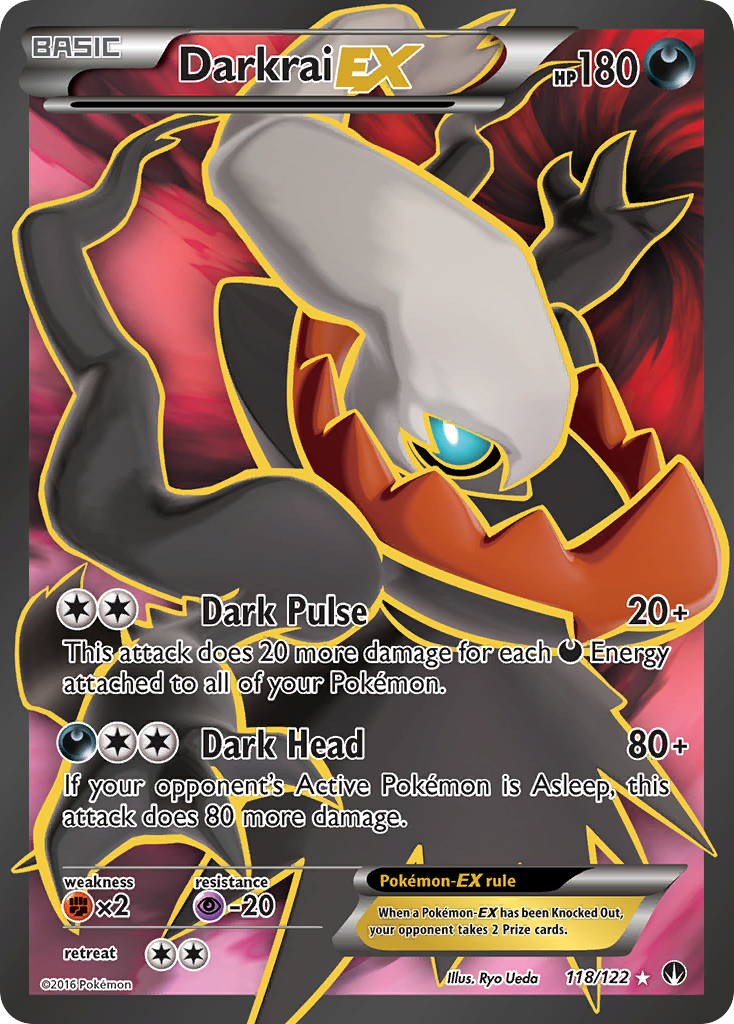 Darkrai-EX – BREAKpoint 118/122 Pokémon card
