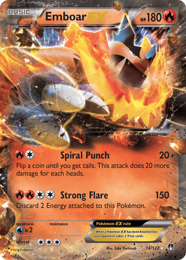 Emboar-EX - BREAKpoint 14