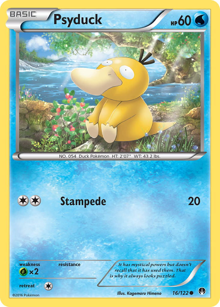 Psyduck – BREAKpoint 16/122 Pokémon card