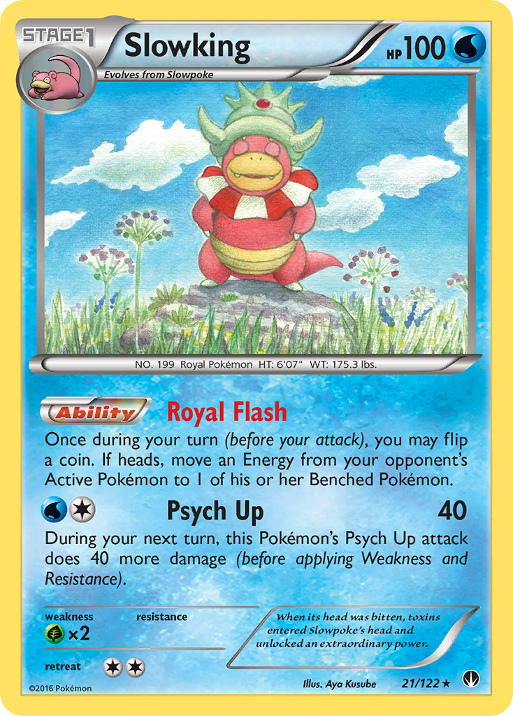 Slowking – BREAKpoint 21/122 Pokémon card