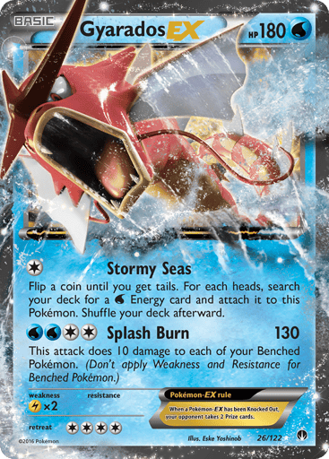 Gyarados-EX - BREAKpoint 26