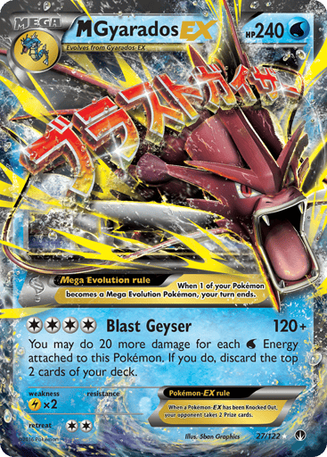 M Gyarados-EX - BREAKpoint 27