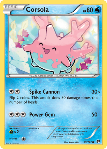 Corsola - BREAKpoint 29