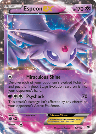 Espeon-EX - BREAKpoint 52