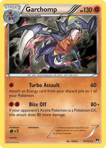 Garchomp - BREAKpoint 70