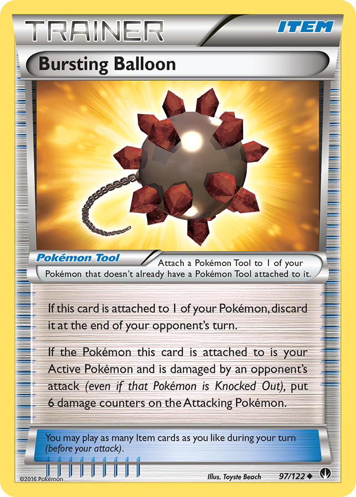 Bursting Balloon – BREAKpoint 97/122 Pokémon card