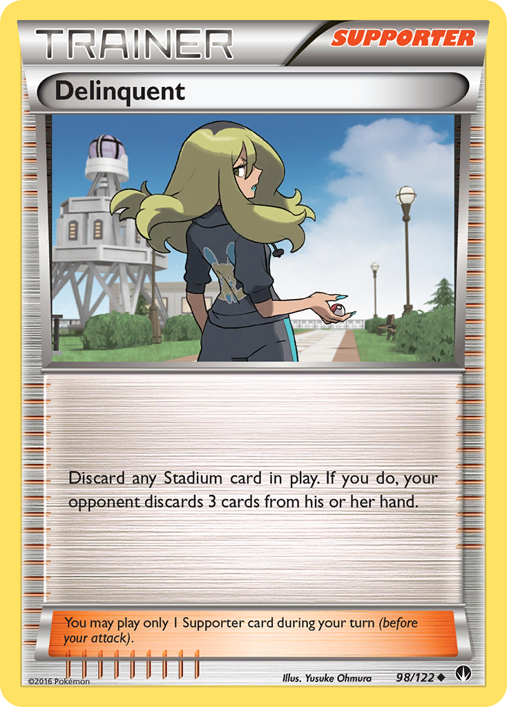 Delinquent – BREAKpoint 98/122 Pokémon card