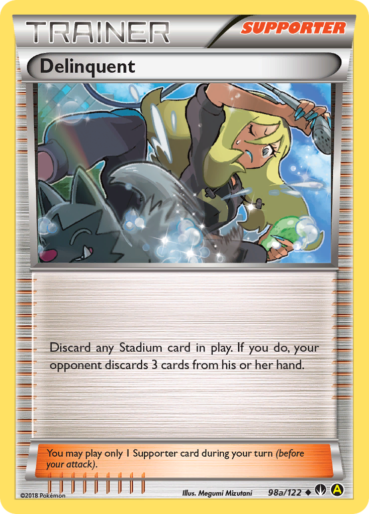 Delinquent – BREAKpoint 98a/122 Pokémon card