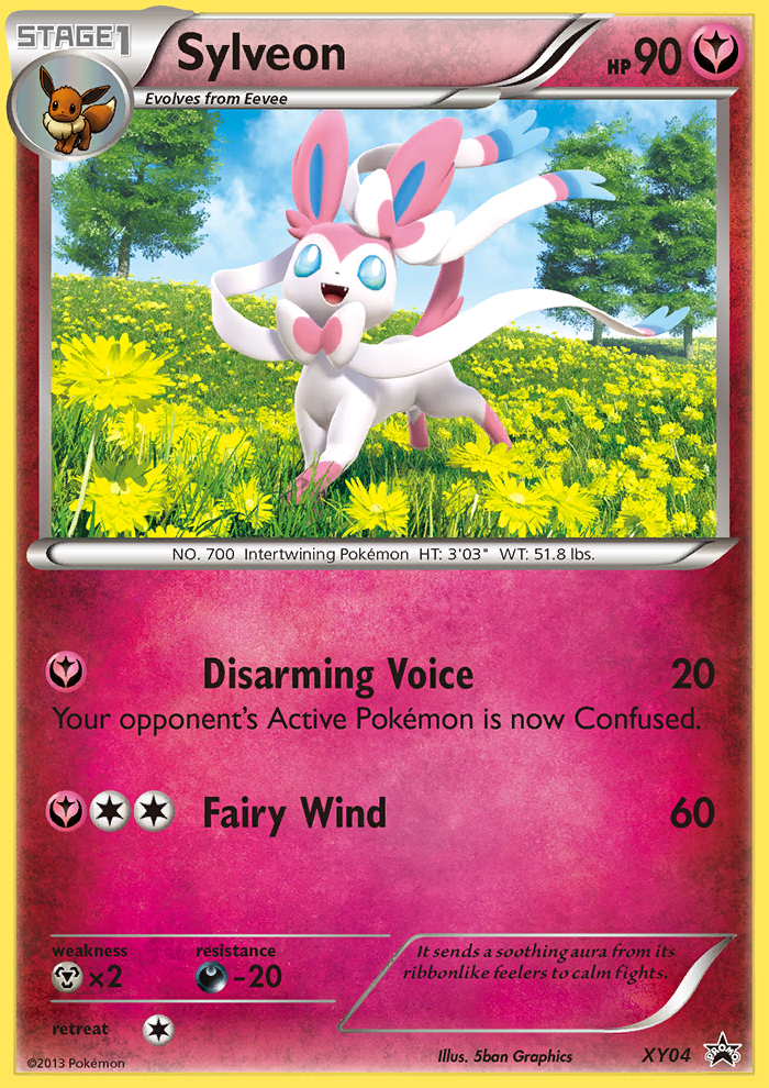 Sylveon – XY Black Star Promos XY04 Pokémon card