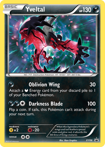 Yveltal - XY Black Star Promos XY06