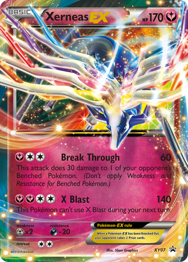 Xerneas-EX - XY Black Star Promos XY07