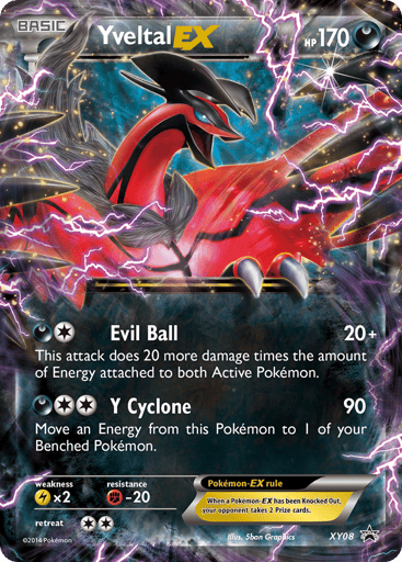 Yveltal-EX - XY Black Star Promos XY08