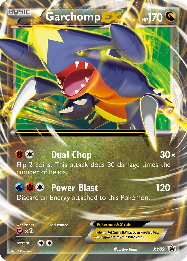 Garchomp-EX – XY Black Star Promos XY09 Pokémon card