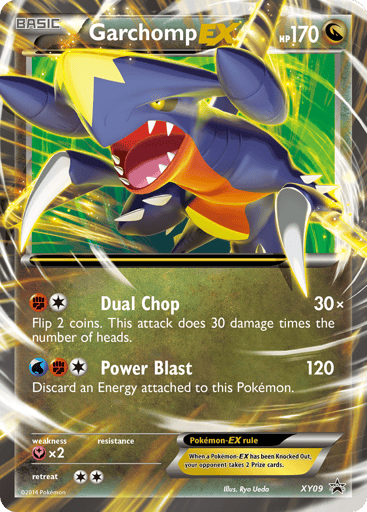Garchomp-EX - XY Black Star Promos XY09