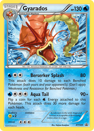 Gyarados - XY Black Star Promos XY109