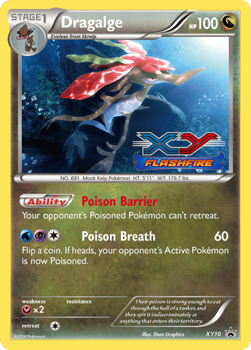 Dragalge - XY Black Star Promos XY10