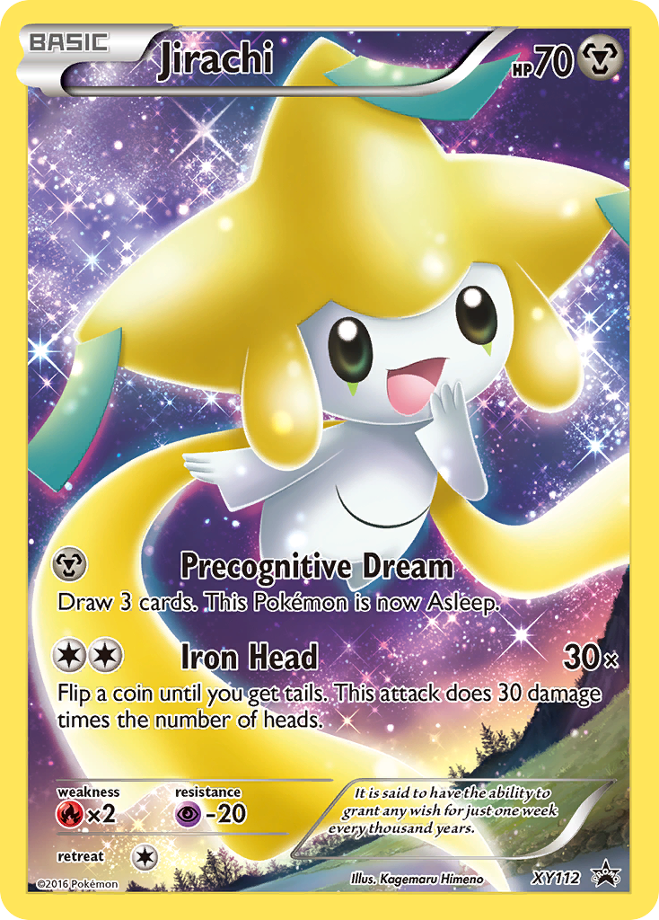 Jirachi – XY Black Star Promos XY112 Pokémon card