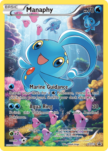 Manaphy - XY Black Star Promos XY113