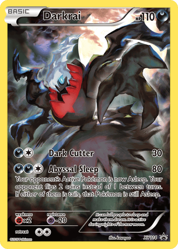 Darkrai - XY Black Star Promos XY114