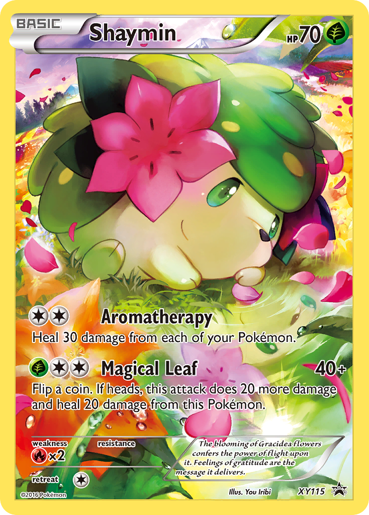 Shaymin – XY Black Star Promos XY115 Pokémon card