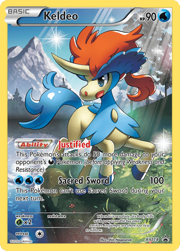 Keldeo - XY Black Star Promos XY118