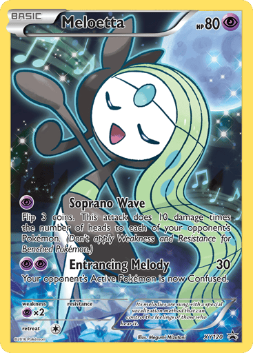 Meloetta - XY Black Star Promos XY120