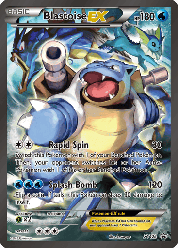 Blastoise-EX - XY Black Star Promos XY122