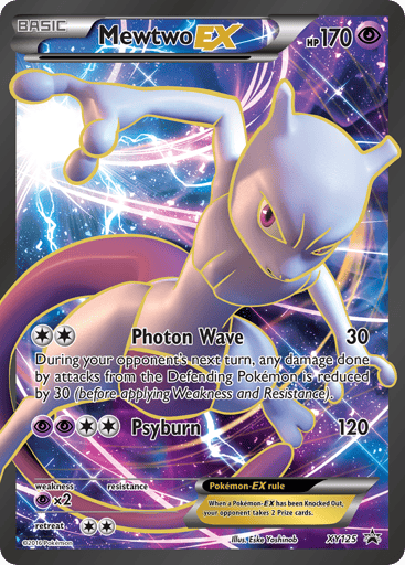 Mewtwo-EX - XY Black Star Promos XY125