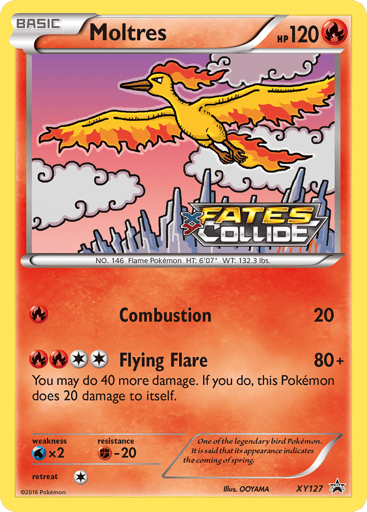 Moltres - XY Black Star Promos XY127