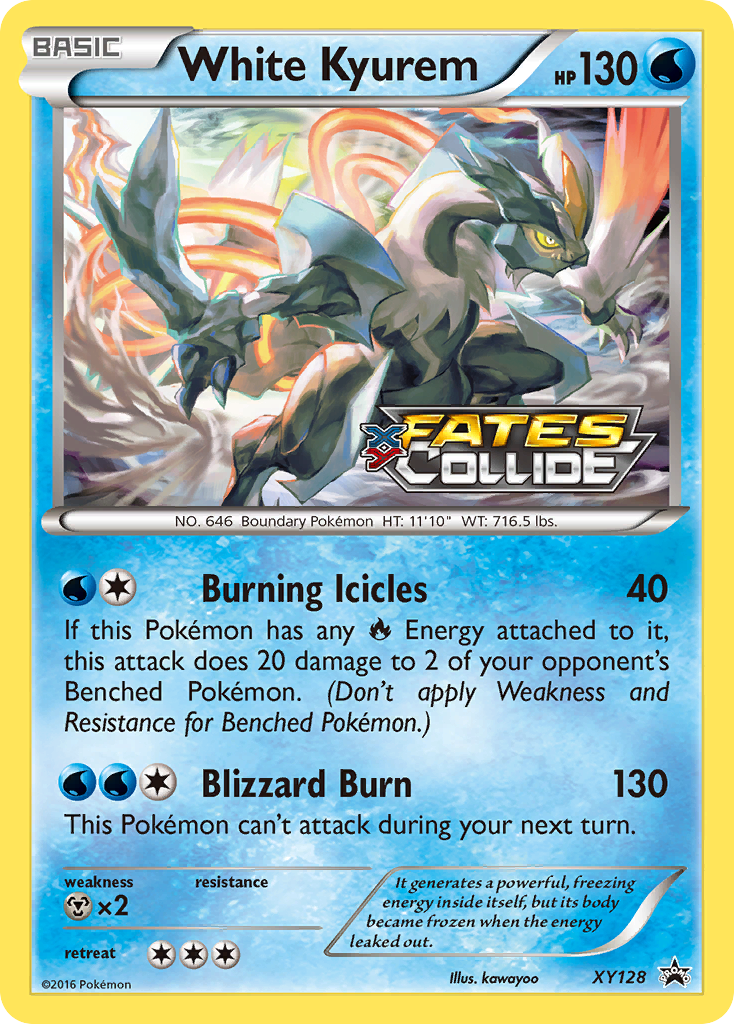 White Kyurem – XY Black Star Promos XY128 Pokémon card