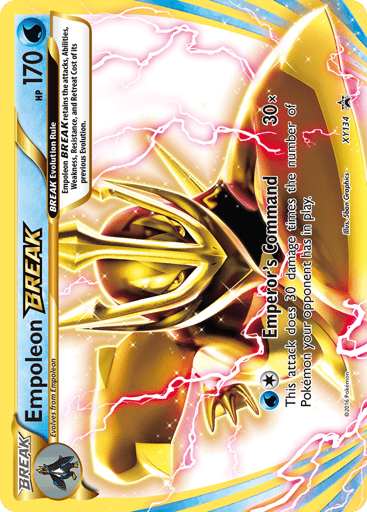 Empoleon BREAK - XY Black Star Promos XY134