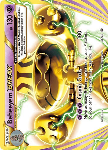 Beheeyem BREAK - XY Black Star Promos XY135