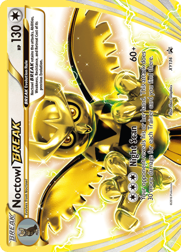 Noctowl BREAK - XY Black Star Promos XY136
