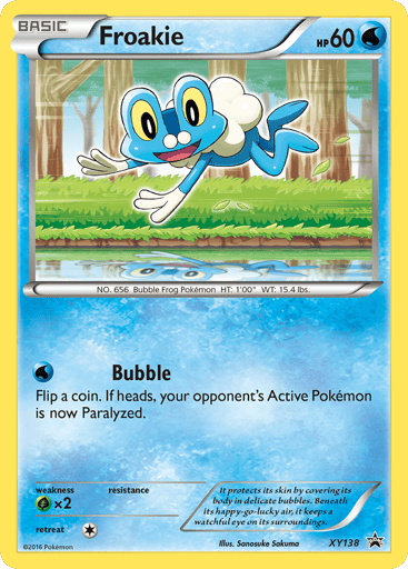 Froakie - XY Black Star Promos XY138